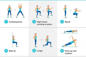 Get Fit Over 50: Easy 15 Minute HIIT Workout To Do at Home - Rejuvage